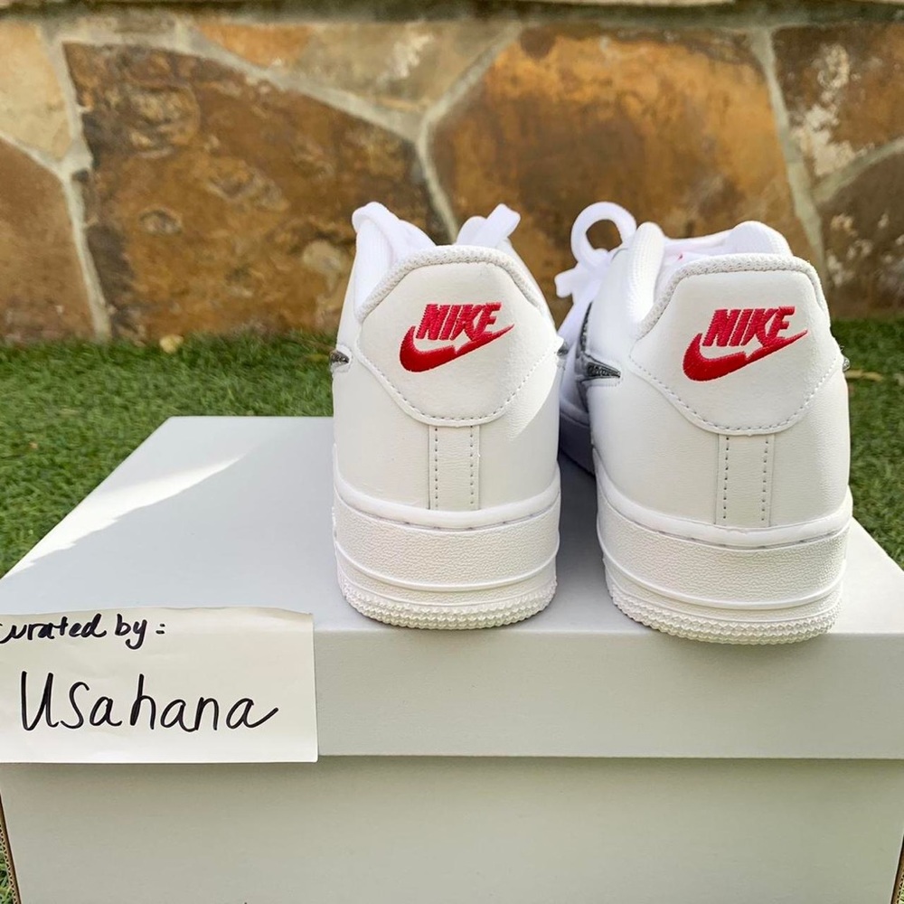 Nike Air Force 1 low white Jelly glitter shoes - Picture 6 of 6